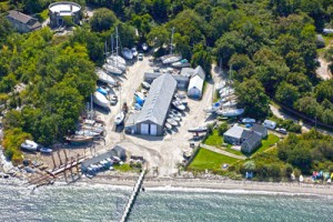 Clark Boat Yard from above